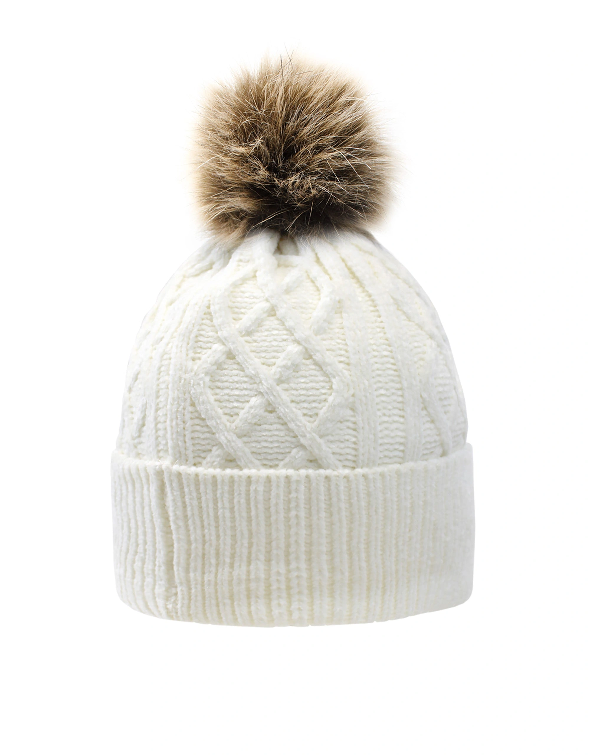 Cozy Ivy Chenille Beanie for Effortless Fall Style